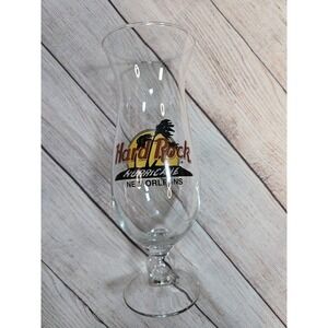 Hard Rock Cafe‎ Hurricane Glass New Orleans Collectible Drinkware Bar Big Easy
